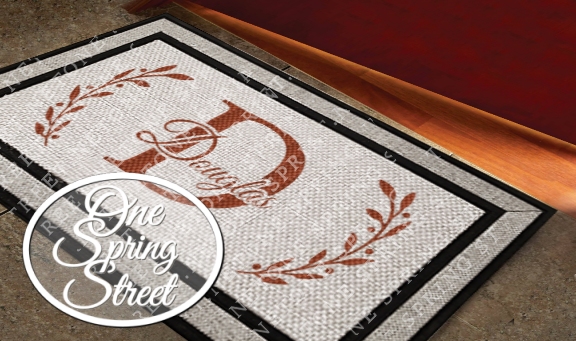 Personalized and Monogrammed Doormats – Matterly